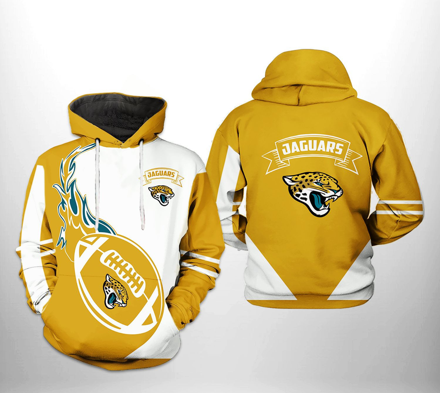 NFL Jacksonville Jaguars NFL Classic Hoodie  Zip Hoodie