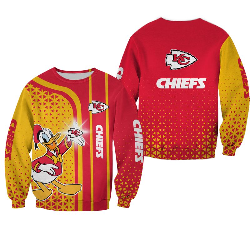 NFL Kansas City Chiefs Donald Limited Edition Unisex Mens and Womens Sweatshirt Hoodie Zipped Hoodie
