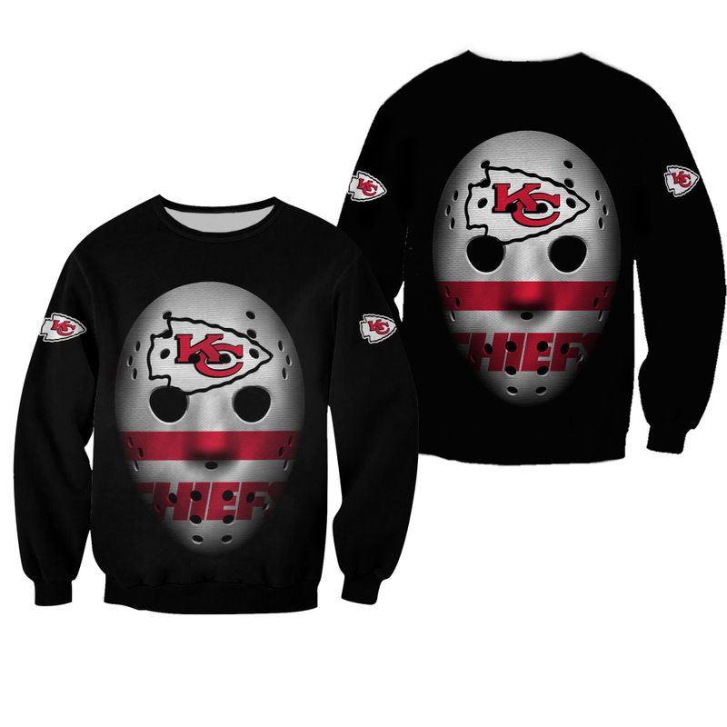NFL Kansas City Chiefs feat Jason Voorhees Horror Movie Hoodie