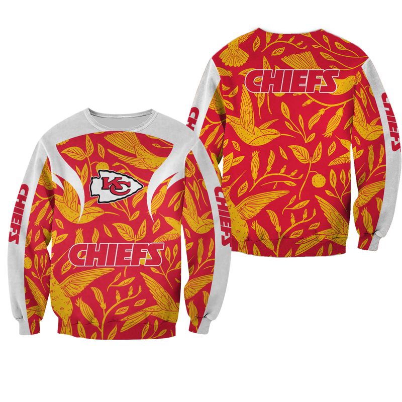 NFL Kansas City Chiefs Flowers Limited Edition Unisex Mens and Womens Sweatshirt Hoodie Zipped Hoodie