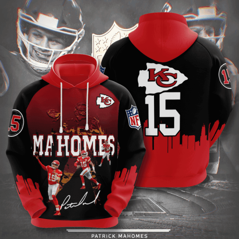 NFL Kansas City Chiefs Hoodie  Zip Hoodie Version 2322