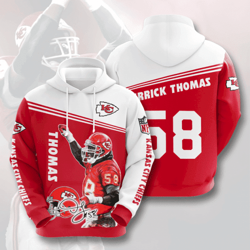 NFL Kansas City Chiefs Hoodie  Zip Hoodie Version 2352
