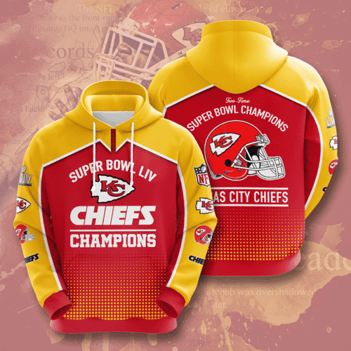 NFL Kansas City Chiefs Hoodie  Zip Hoodie Version 2544