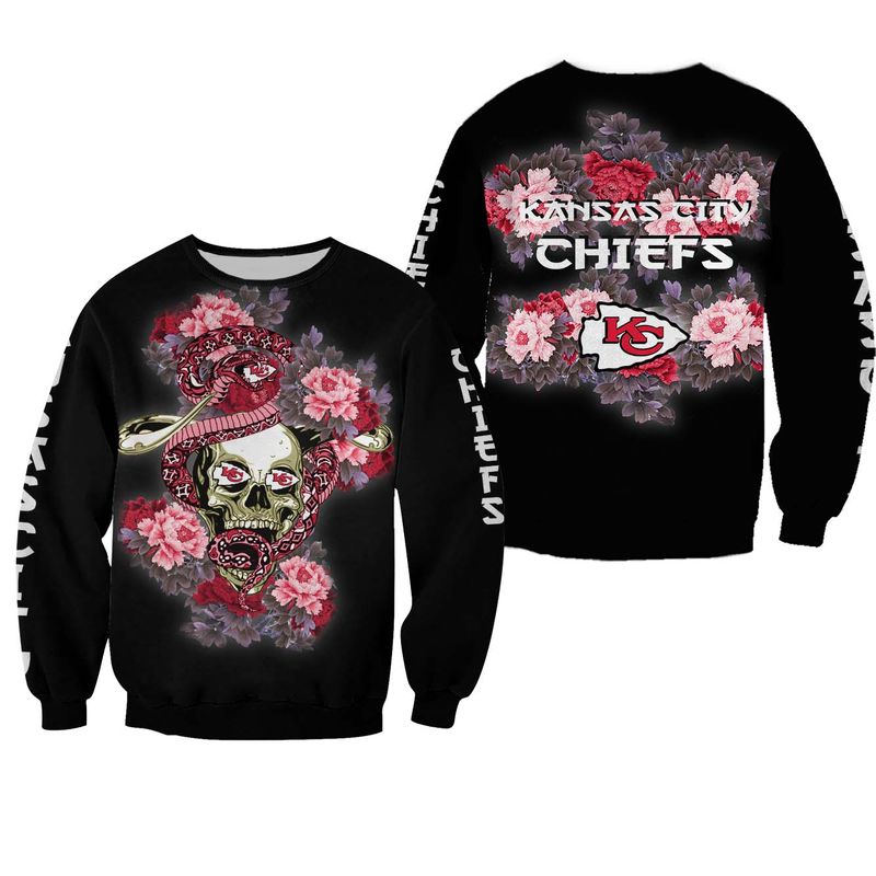 NFL Kansas City Chiefs Limited Edition All Over Print Sweatshirt Hoodie Zipped Hoodie Version 128