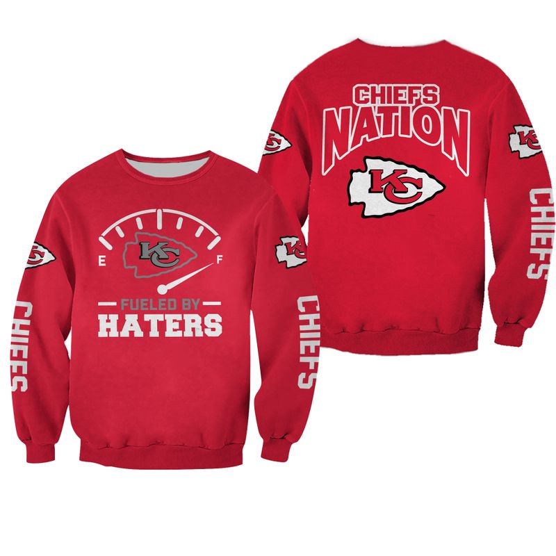NFL Kansas City Chiefs Limited Edition All Over Print Sweatshirt Hoodie Zipped Hoodie Version 70