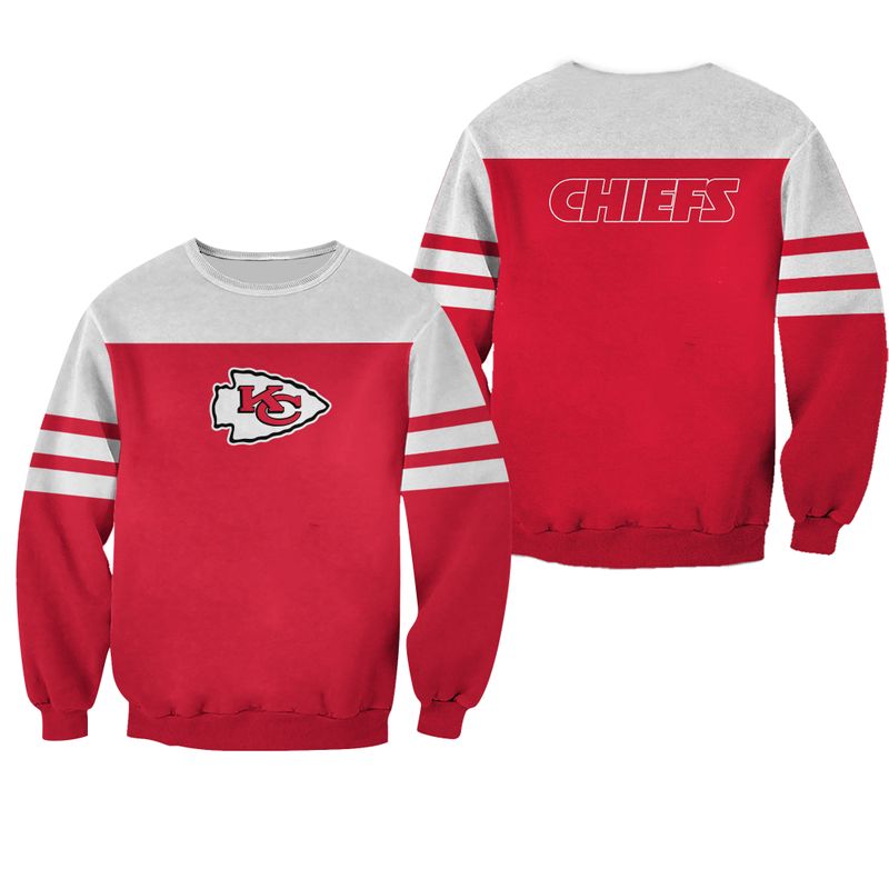 NFL Kansas City Chiefs Limited Edition All Over Print Sweatshirt Hoodie Zipped Hoodie Version 73