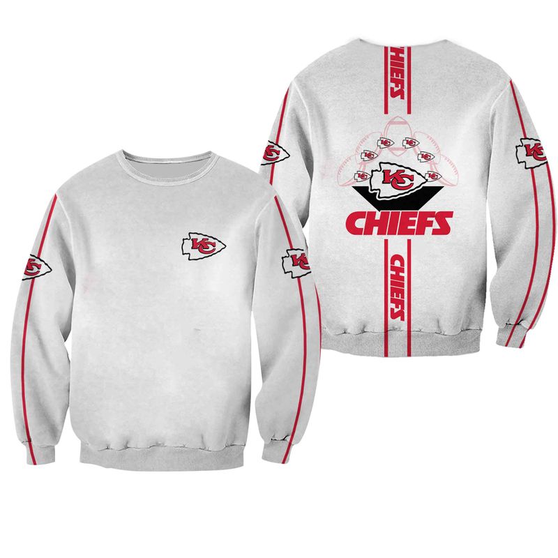 NFL Kansas City Chiefs Limited Edition All Over Print Sweatshirt Hoodie Zipped Hoodie Version 99