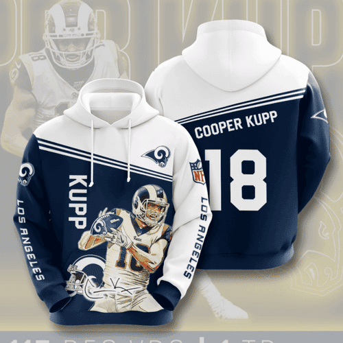 NFL Los Angeles Rams Hoodie  Zip Hoodie Version 52