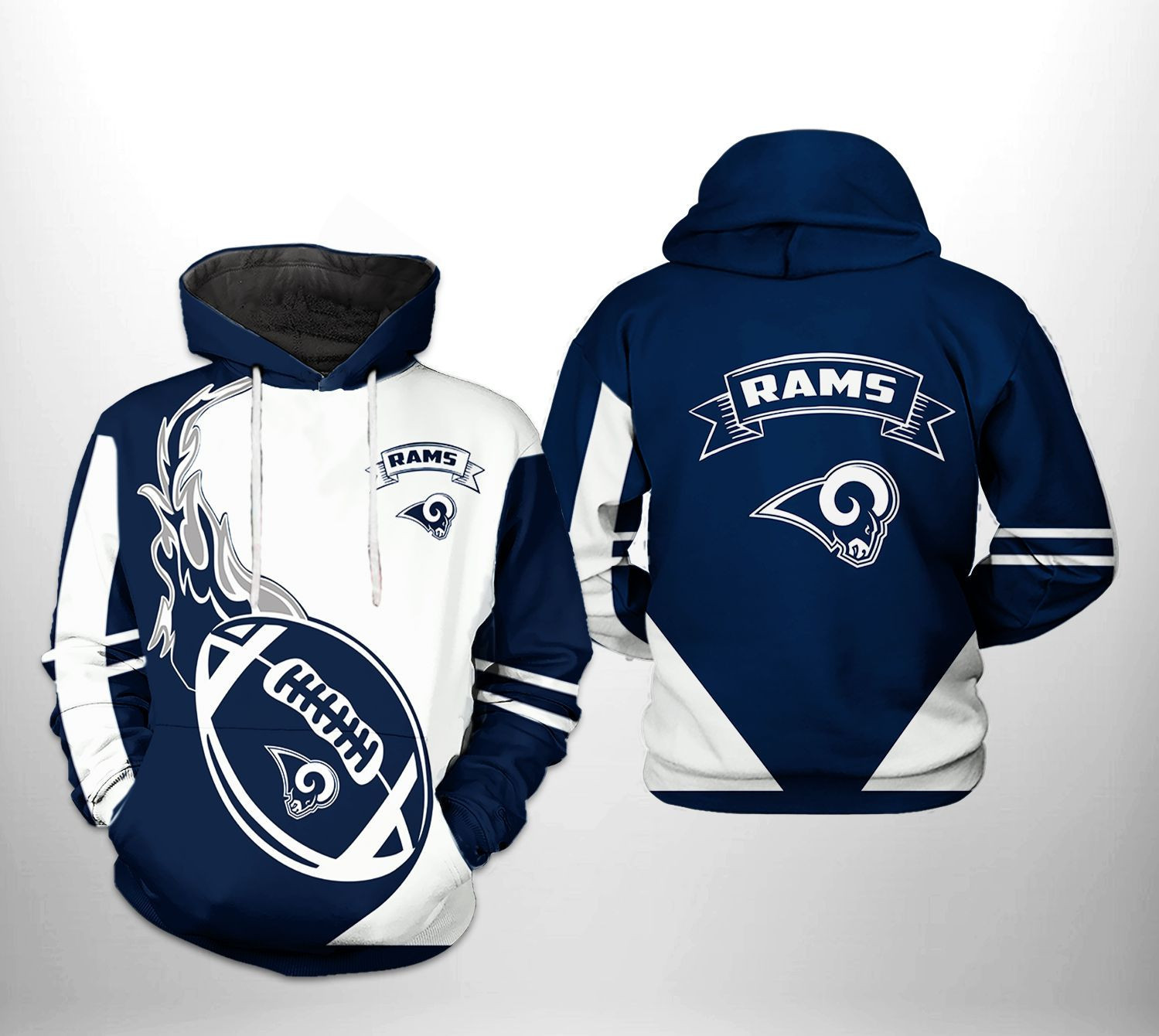 NFL Los Angeles Rams NFL Classic Hoodie  Zip Hoodie