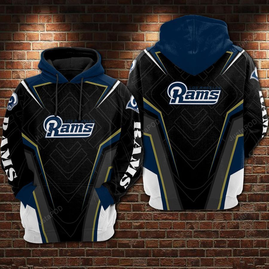 NFL Los Angeles Rams Nfl Football Hoodie  Zip Hoodie Version 447