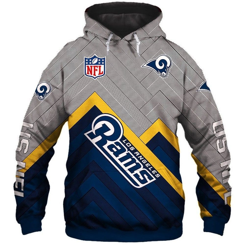NFL Los Angles Rams Hoodie  Zip Hoodie