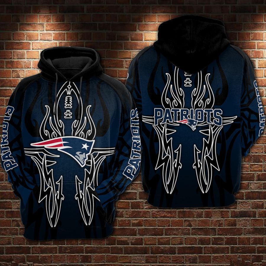 NFL New England Patriots Nfl Football Hoodie  Zip Hoodie Version 1439