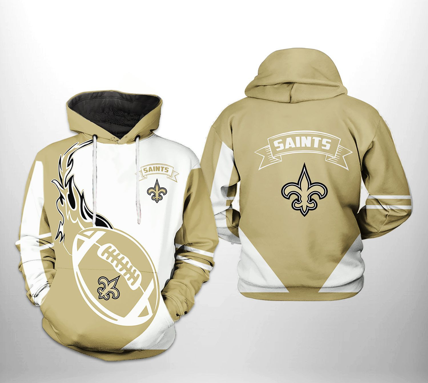 NFL New Orleans Saints NFL Classic Hoodie  Zip Hoodie
