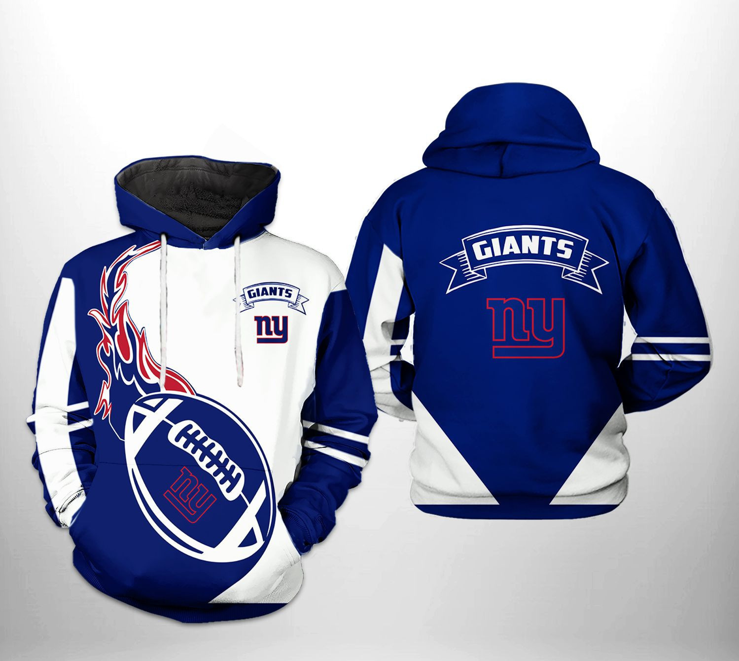 NFL New York Giants NFL Classic Hoodie  Zip Hoodie