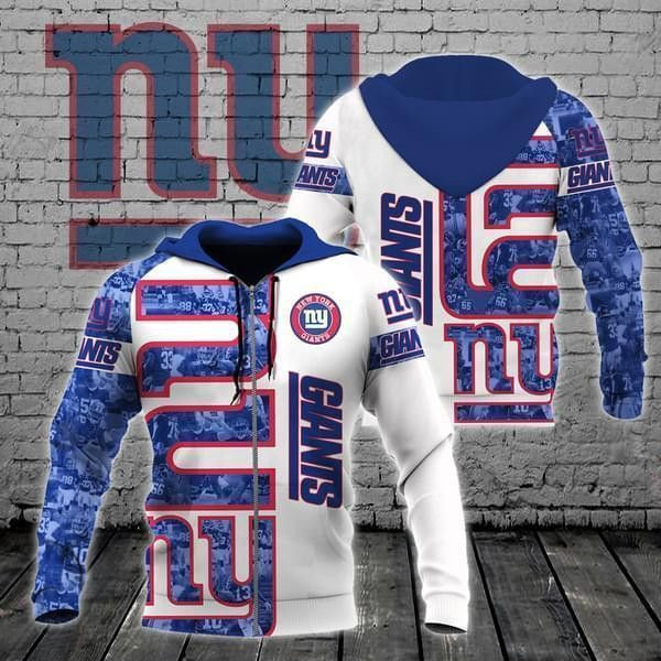 NFL New York Giants Nfl For Giants Lover Hoodie  Zip Hoodie