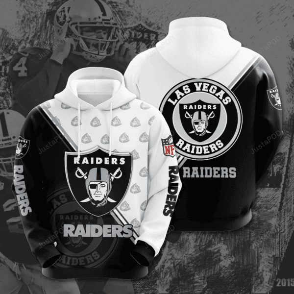 NFL Oakland Raiders Men Women Hoodie Zip Hoodie