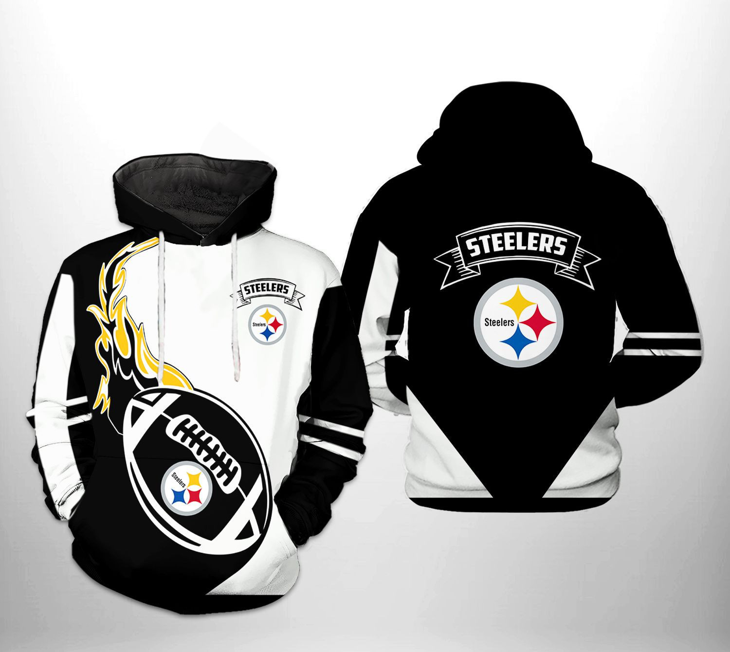 NFL Pittsburgh Steelers NFL Classic Hoodie  Zip Hoodie