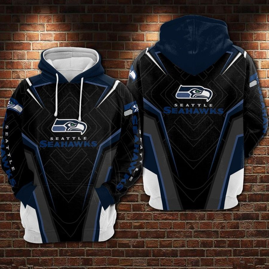 NFL Seattle Seahawks Nfl Football Hoodie  Zip Hoodie Version 2134