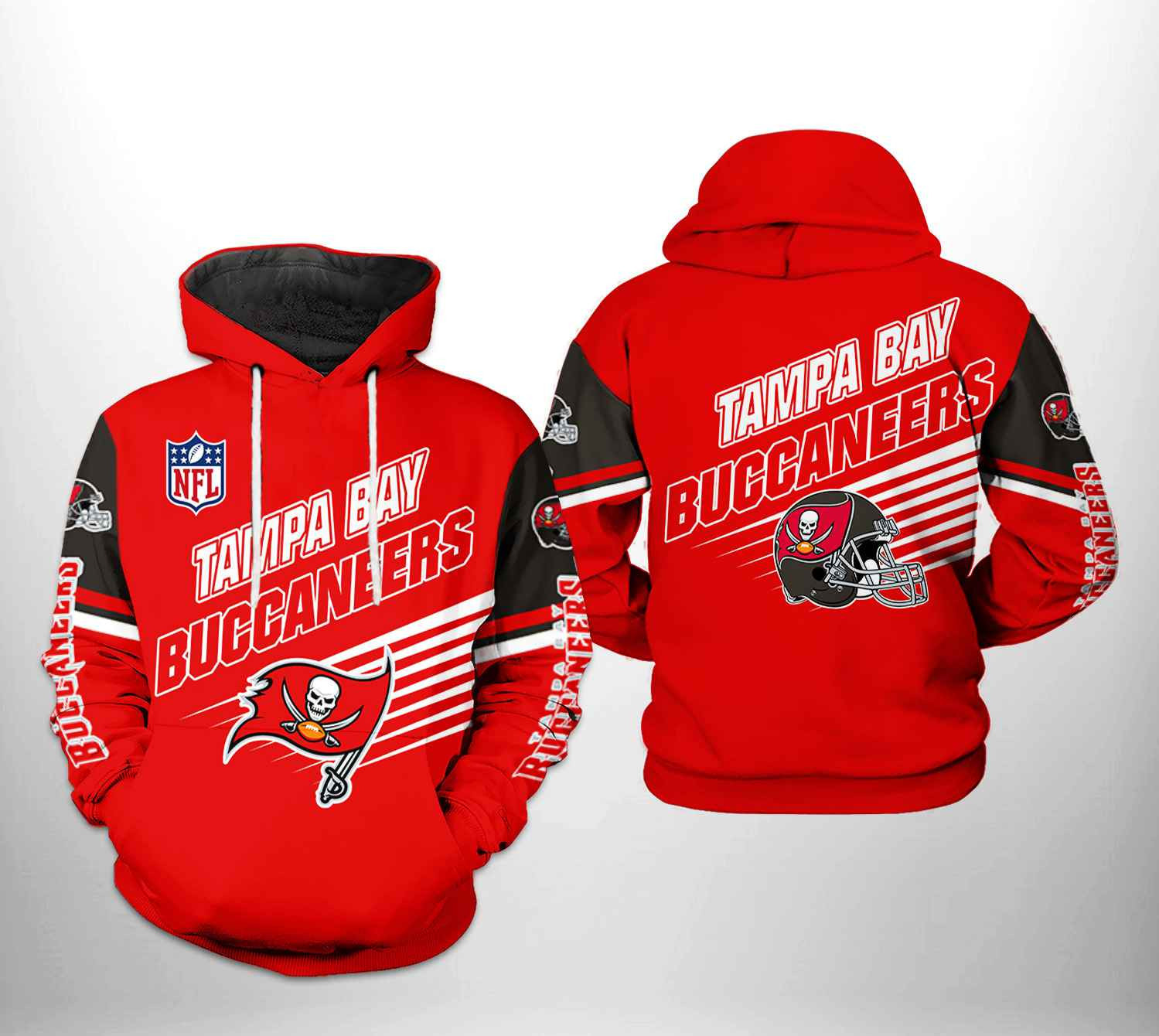 NFL Tampa Bay Buccaneers NFL Team Hoodie  Zip Hoodie Version 366