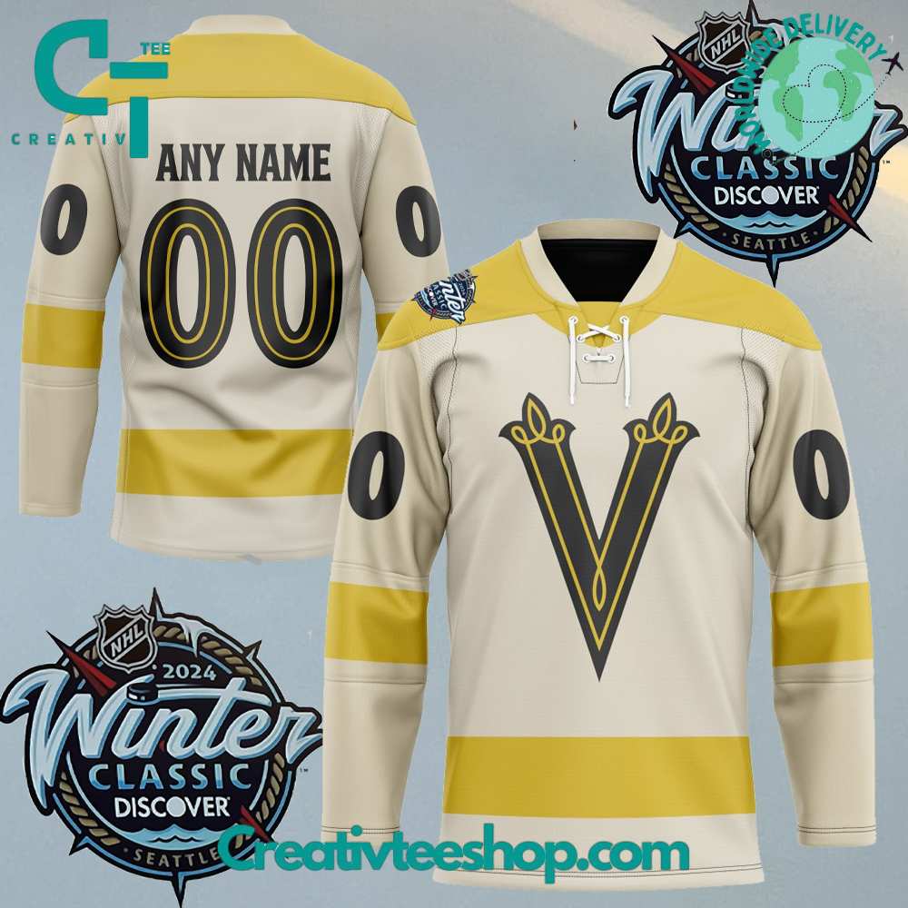 NHL Vegas Golden Knights 2024 Winter Classic Customized Hockey Jersey