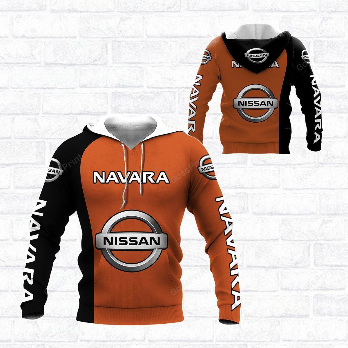 Nissan Navada All Over Print Hoodie Zip Hoodie 168