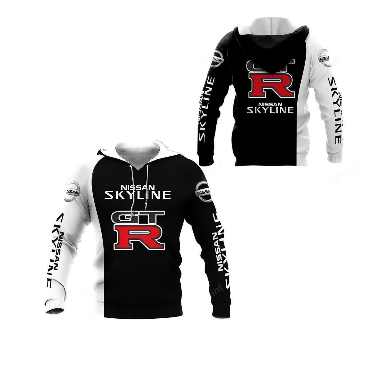 Nissan Skyline Gtr Nissan Lover Gift All Over Print Hoodie Zip Hoodie 186