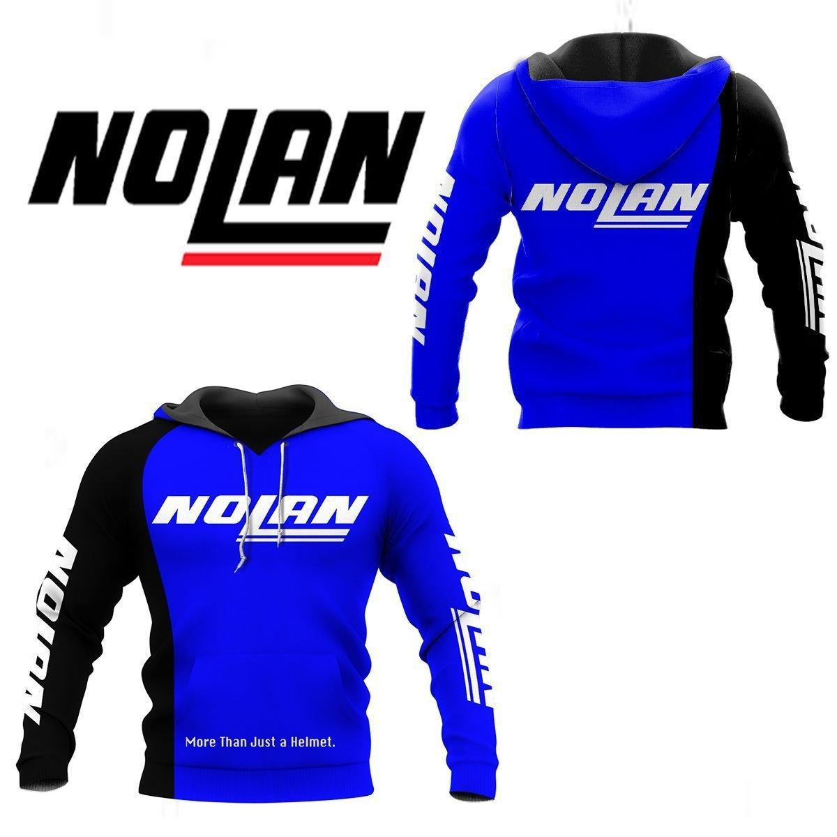 Nolan Helmets Shirt Fan Gift 158 Version Unisex 3d Hoodie Zip Hoodie