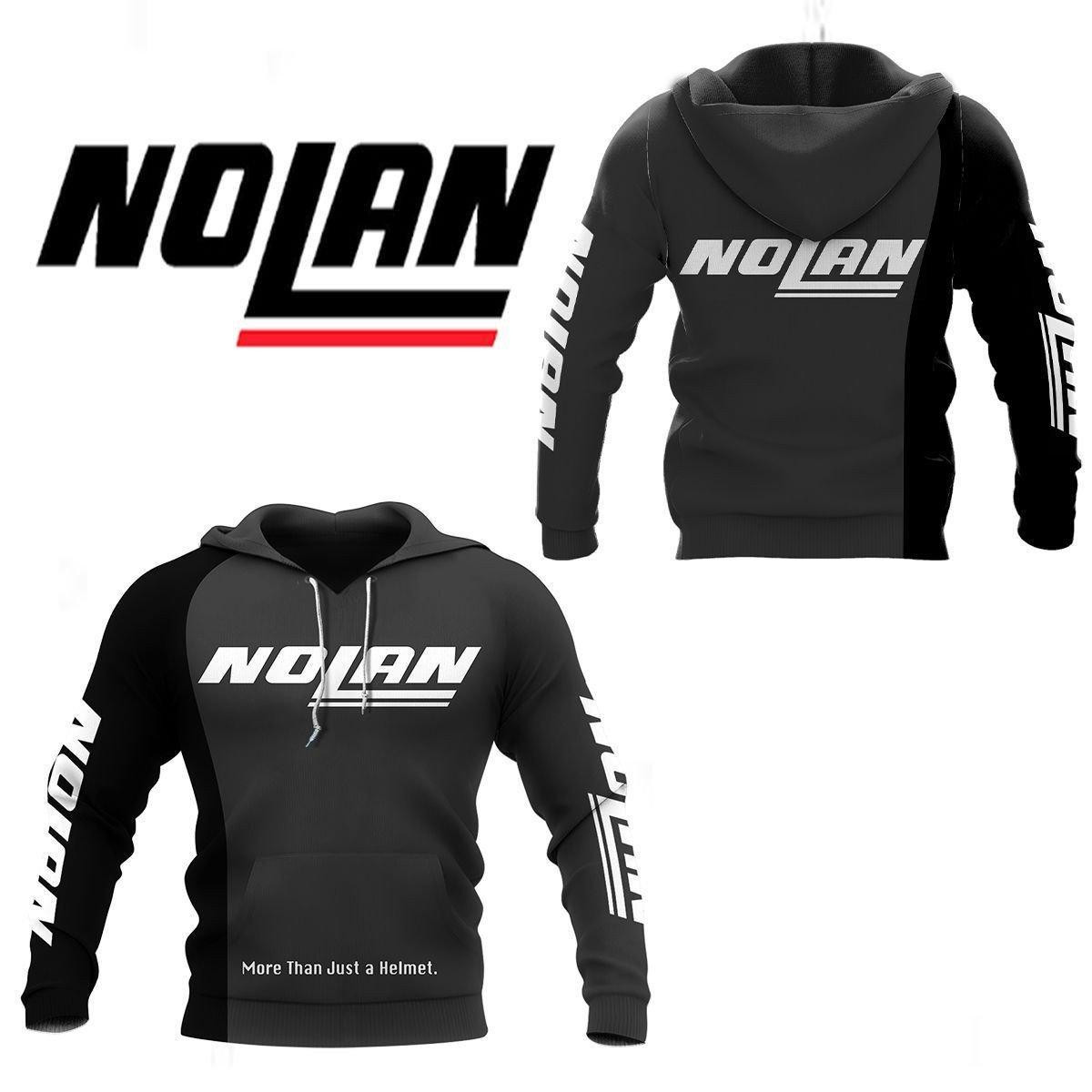 Nolan Helmets Shirt Fan Gift 159 Version Unisex 3d Hoodie Zip Hoodie