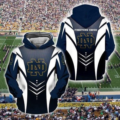 Notre Dame Fighting Irish For Fan Zip Hoodie Zip Hoodie