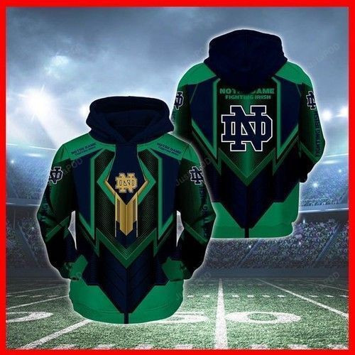 Notre Dame Fighting Irish For Football Hoodie  Zip Hoodie Version 855