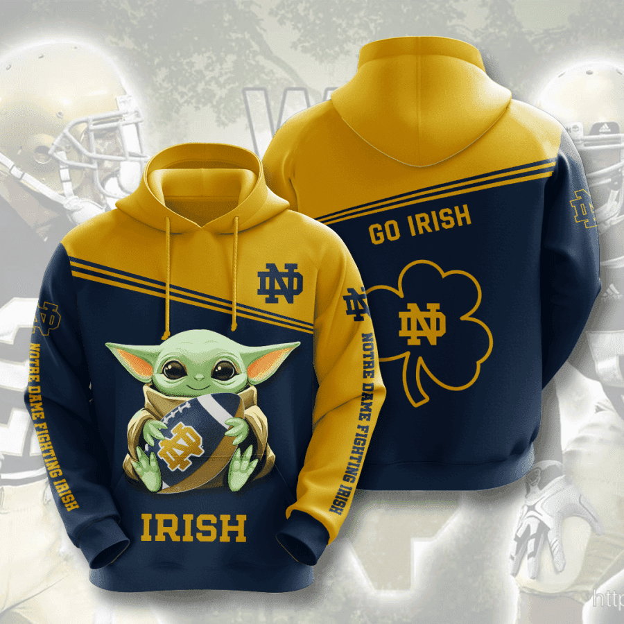 Notre Dame Fighting Irish Hoodie  Zip Hoodie