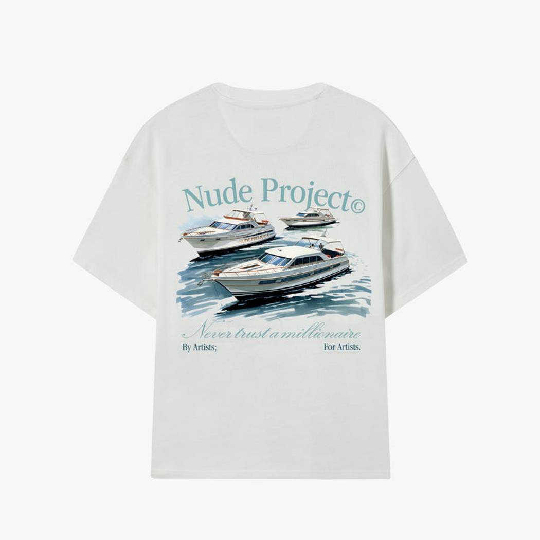 Nude Project Yatch Club White Tee