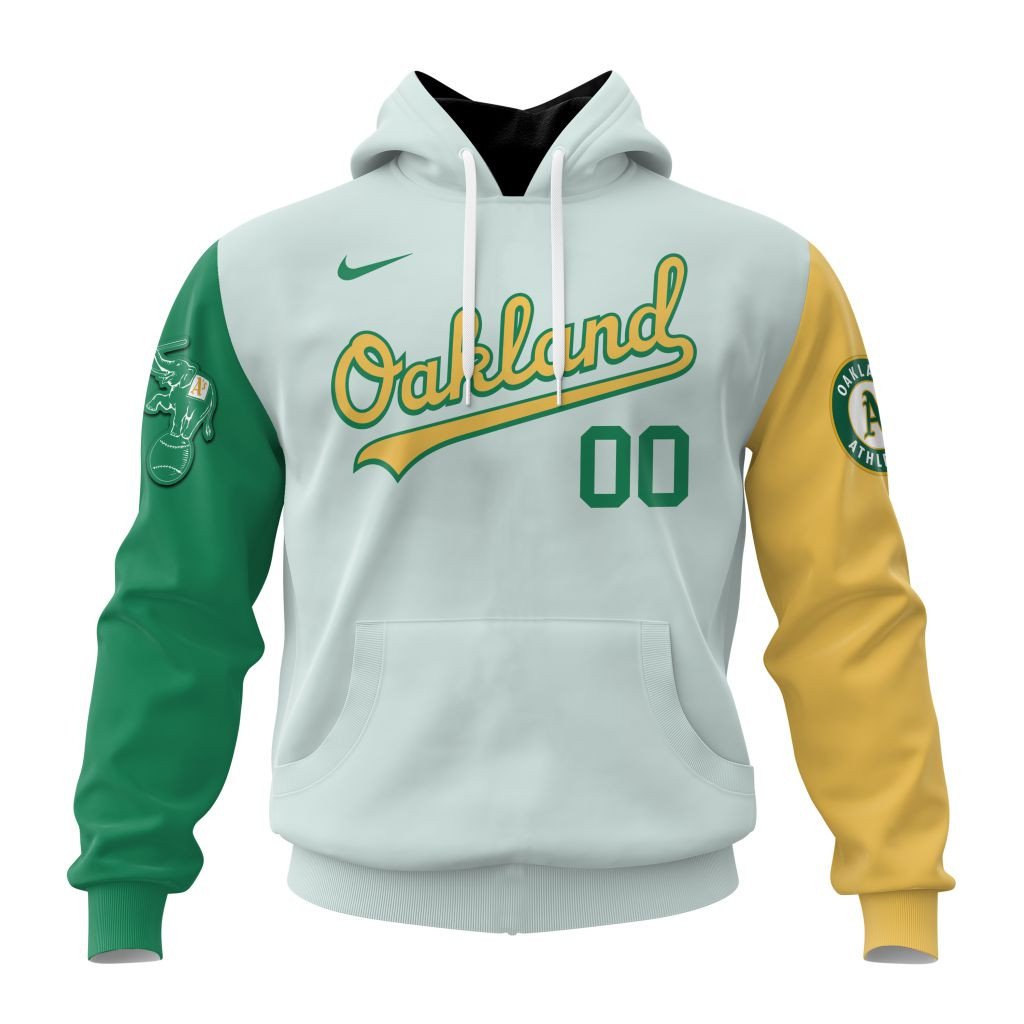 Oakland Athletics Personalized Alternate Design Concept Hoodie