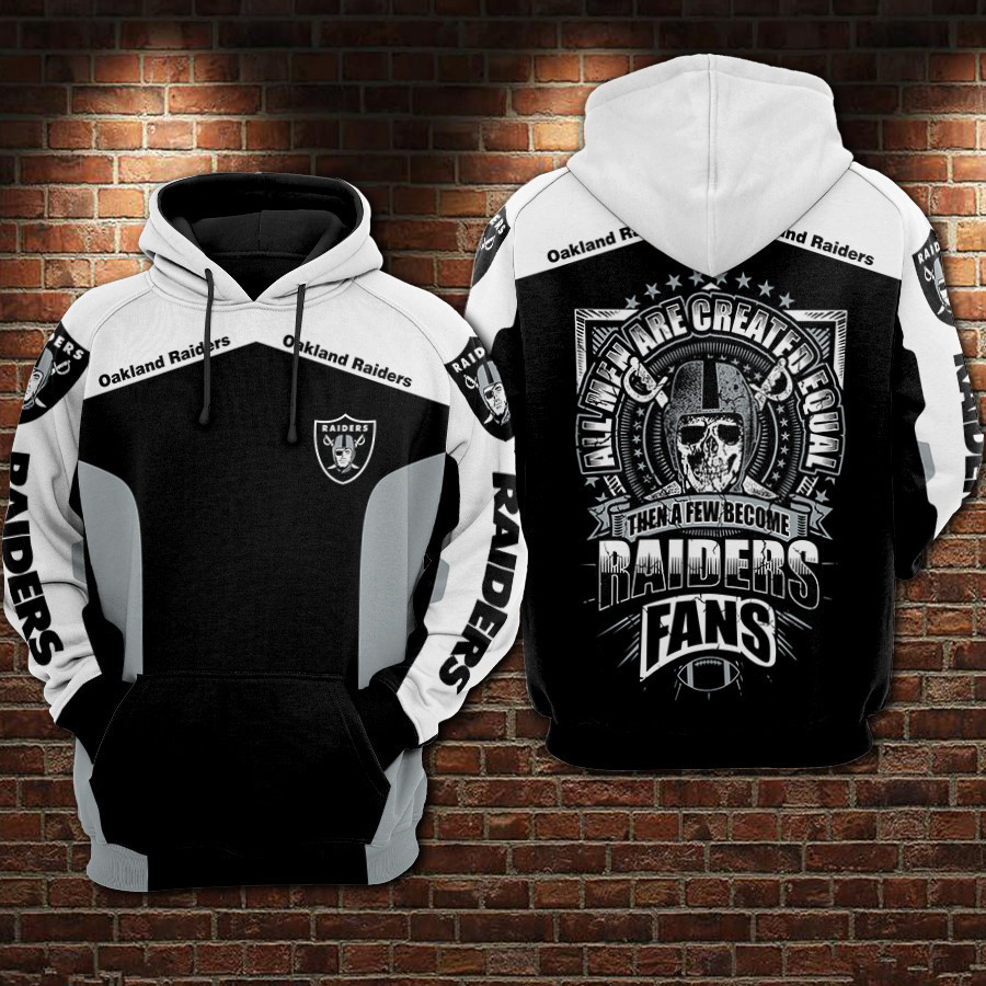Oakland Raiders Hoodie  Zip Hoodie Style 1048 Gift For Sport Music Fans