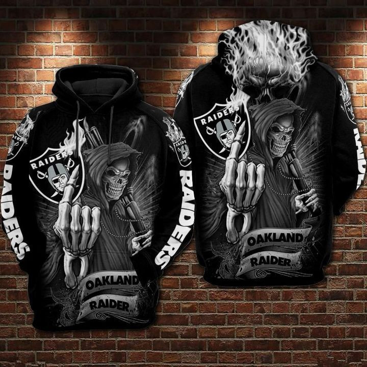 Oakland Raiders Hoodie  Zip Hoodie V1