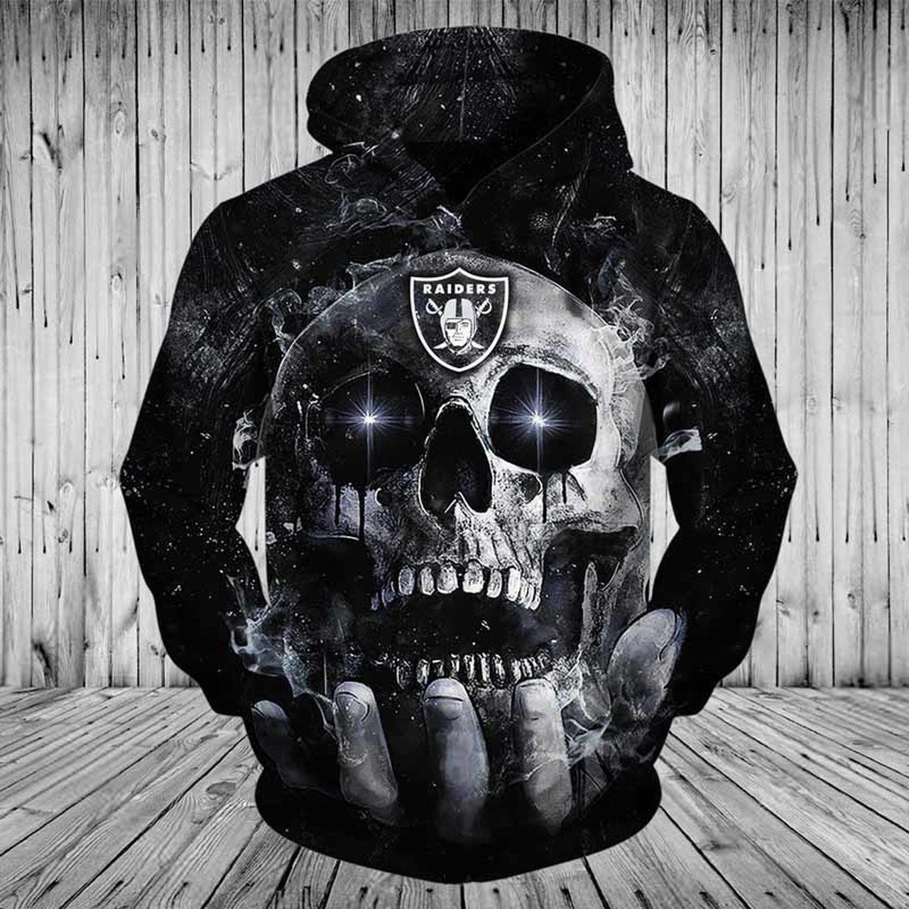 Oakland Raiders Hoodie  Zip Hoodie Version 2339