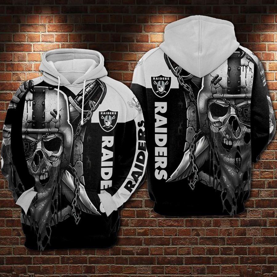 Oakland Raiders Hoodie  Zip Hoodie Version 2429