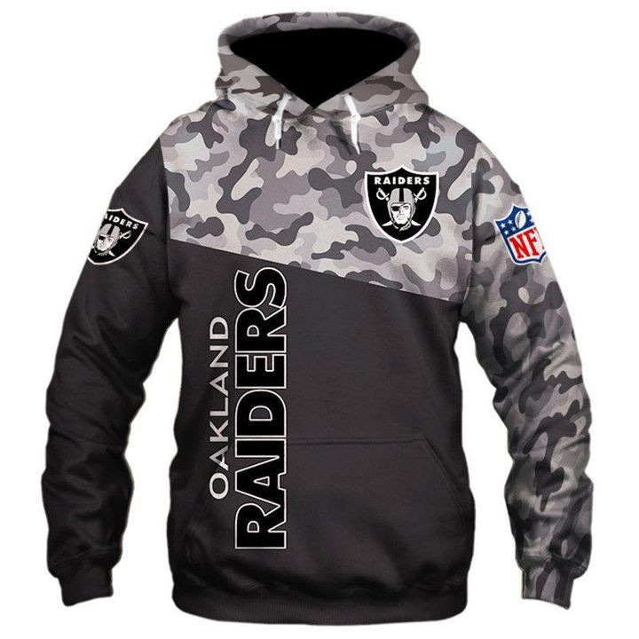 Oakland Raiders Hoodie  Zip Hoodie Version 2448