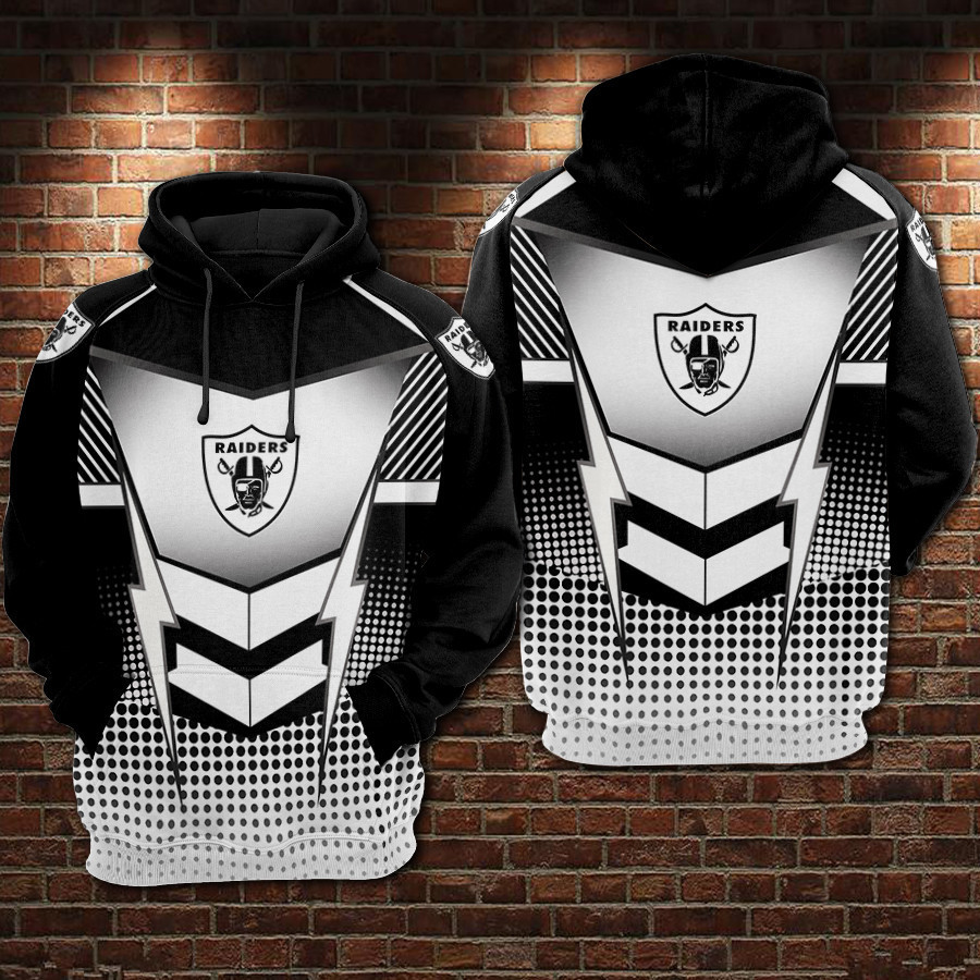 Oakland Raiders Hoodie  Zip Hoodie Version 2458