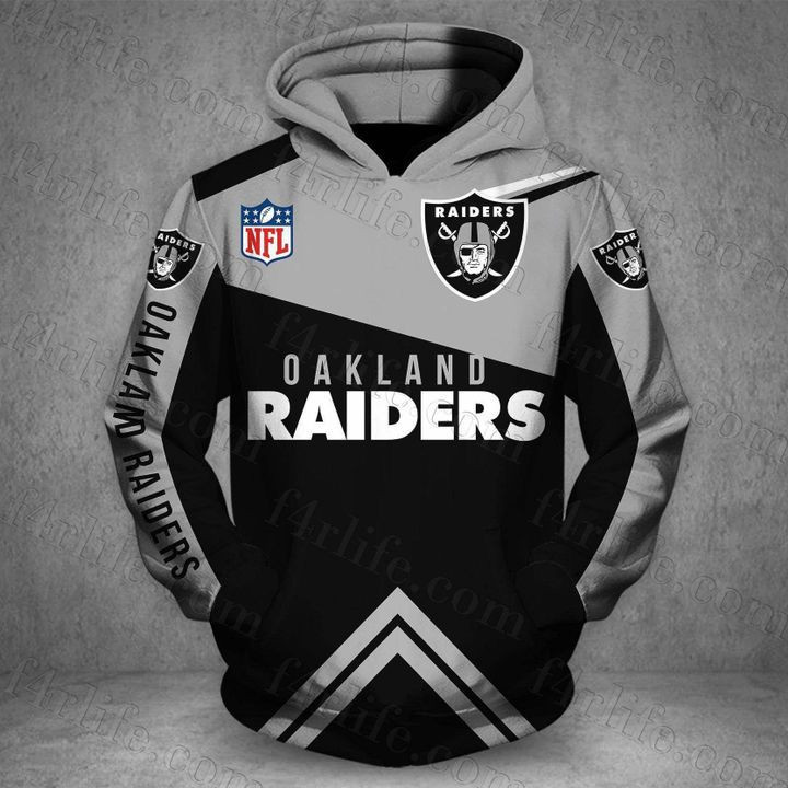 Oakland Raiders Hoodie  Zip Hoodie Version 3