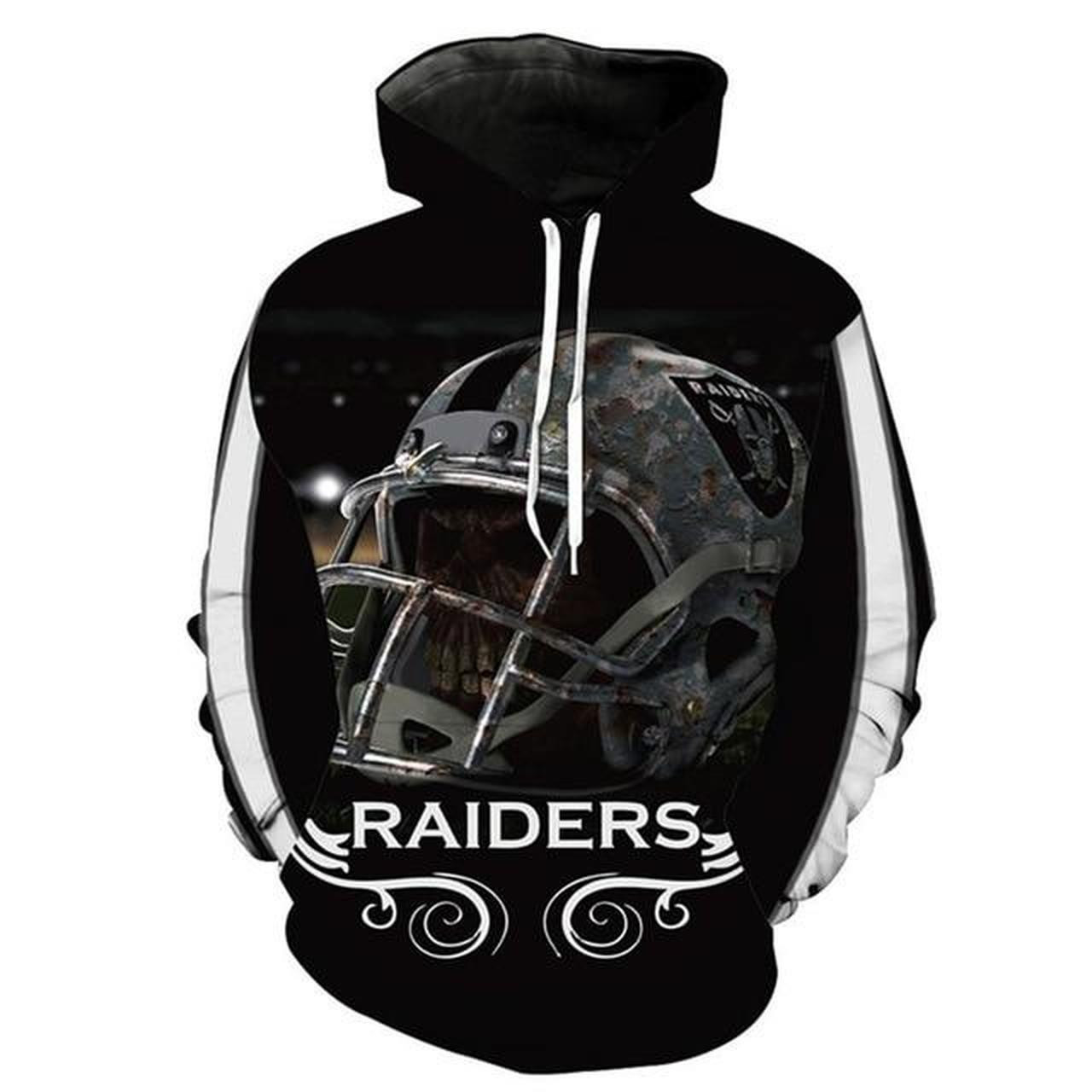 Oakland Raiders Hoodie  Zip Hoodie Version 752