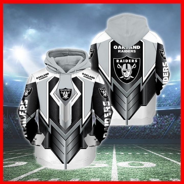 Oakland Raiders Hoodie  Zip Hoodie Version 911