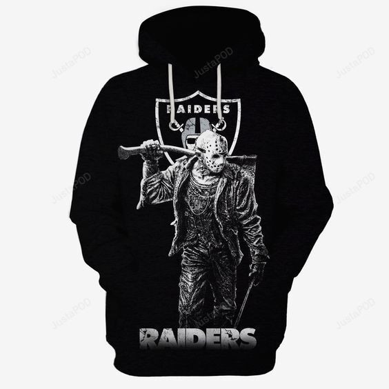 Oakland Raiders NFL Football The Devil Hoodie  Zip Hoodie Version 1038