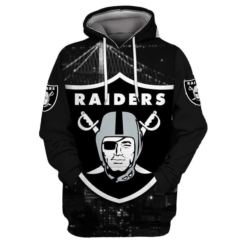 Oakland Raiders Pocket Hoodie  Zip Hoodie