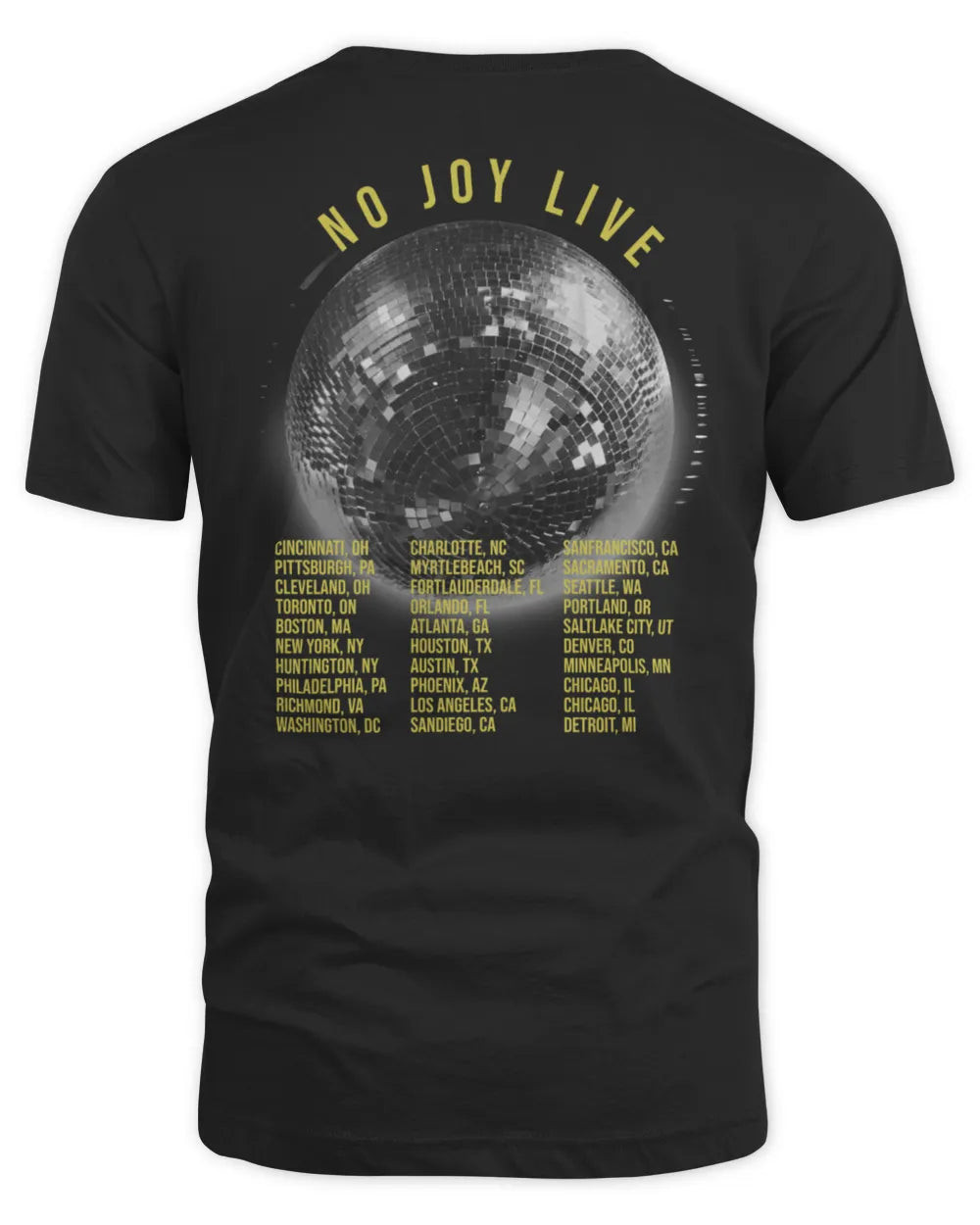 Official Spanish Love Songs No Joy Tour Tshirts Shirt Premium Merchandise