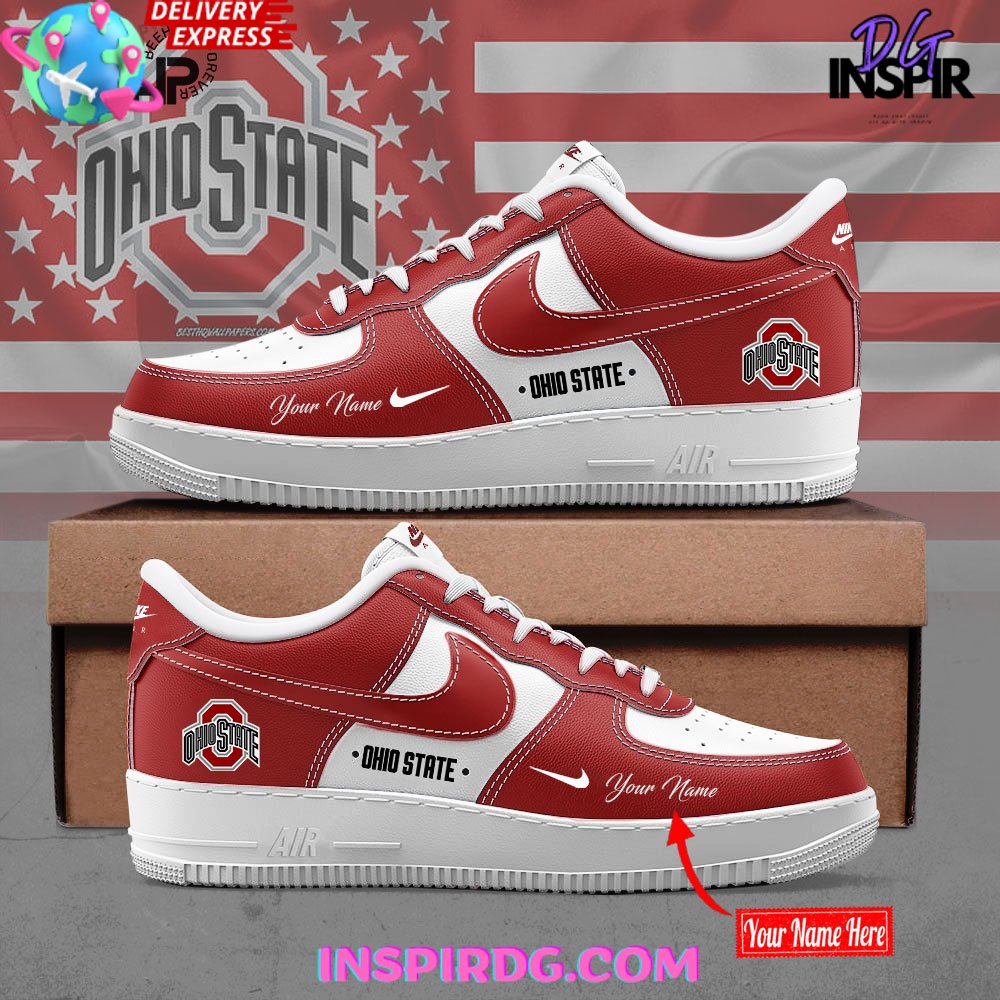 Ohio State Buckeyes 2025 Custom Air Force 1