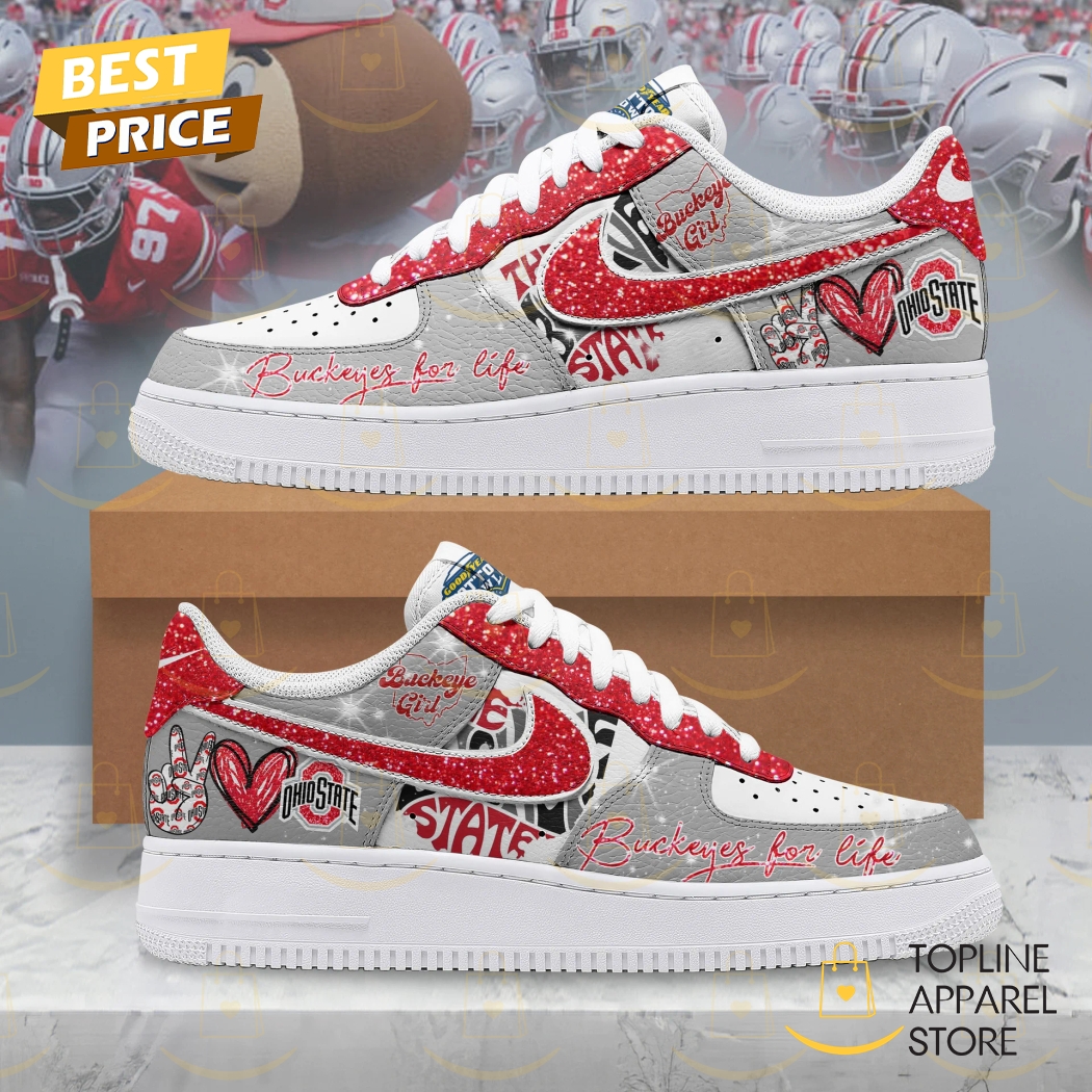 Ohio State Buckeyes - Buckeyes For Life Air Force 1