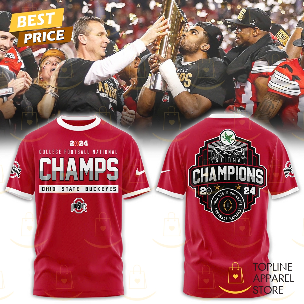 Ohio State Buckeyes College Football 2024-2025 -2025 National Champions 3D T-Shirt Gift For Sport Music Fans