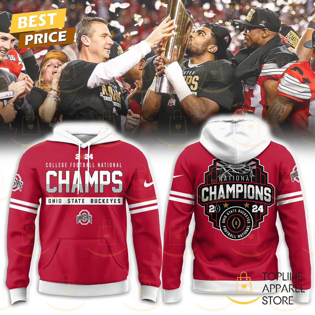 Ohio State Buckeyes College Football 2024-2025 -2025 National Champions Hoodie Gift For Sport Music Fans