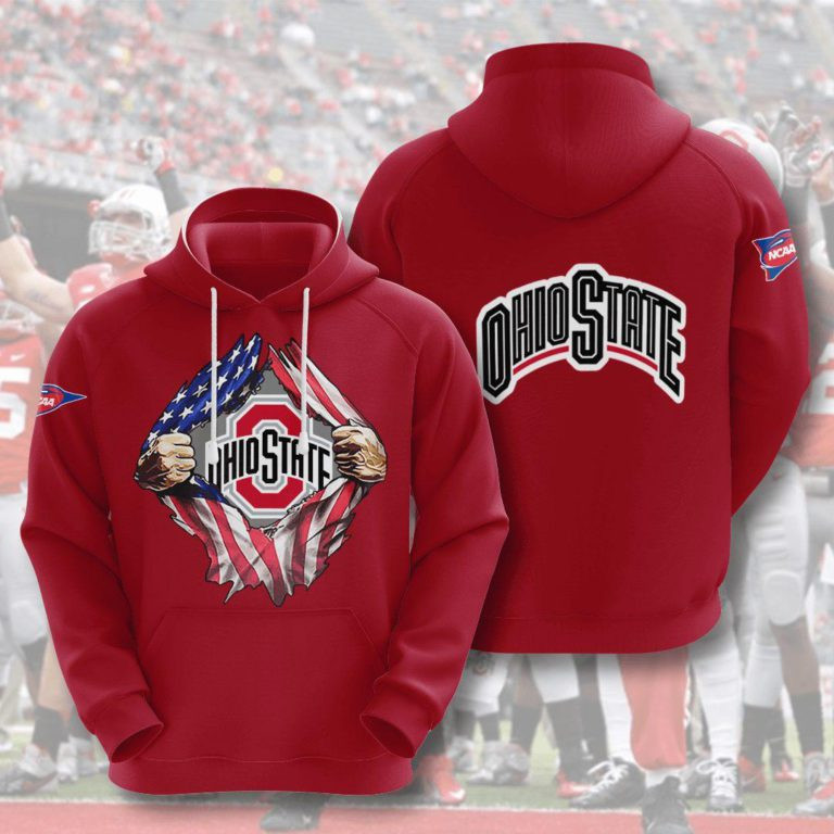 Ohio State Buckeyes Hoodie  Zip Hoodie V2